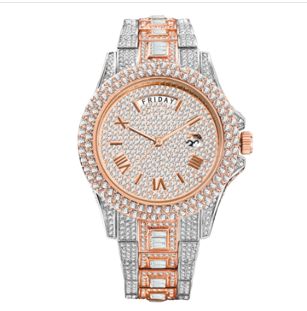 Iced Crystal Watch