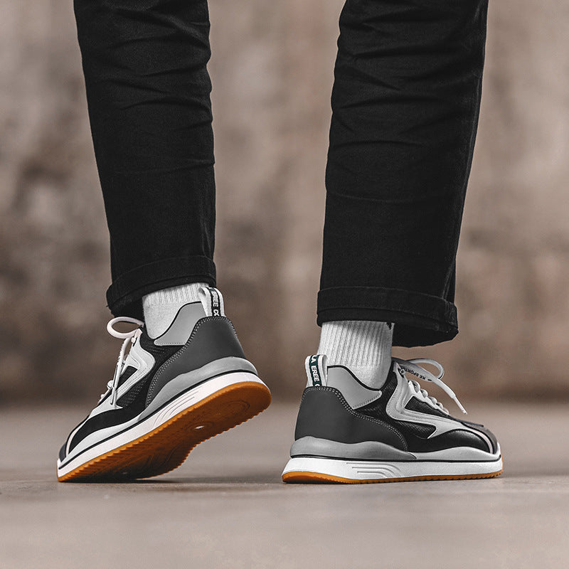Shoes Men's Comfortable Breathable Lace-Up Sports All-match Casual Sty