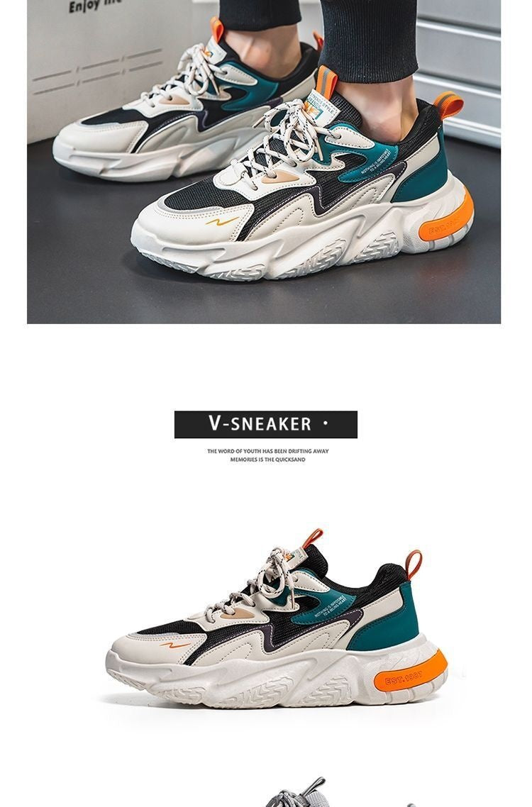 Sneaker Rubber Men's Shoes Summer Breathable Mesh Men's Footwear Style
