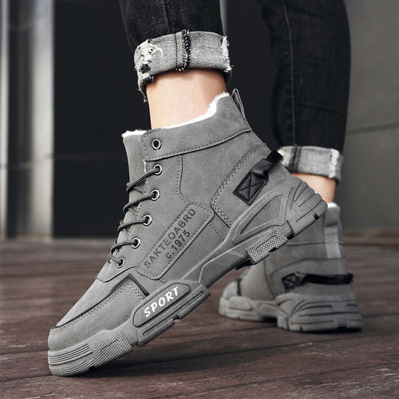 Boots Plush Snow Winter New Winter Velvet Thickened Warm Cotton Shoes