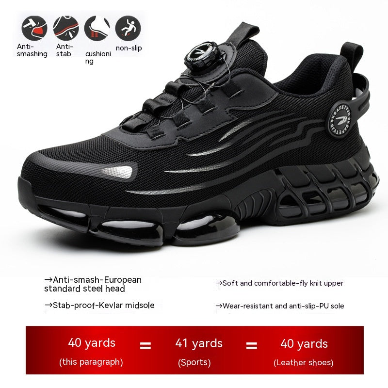 Shoes Men's Breathable Seasonal Lightweight And Wear-resistant Work St