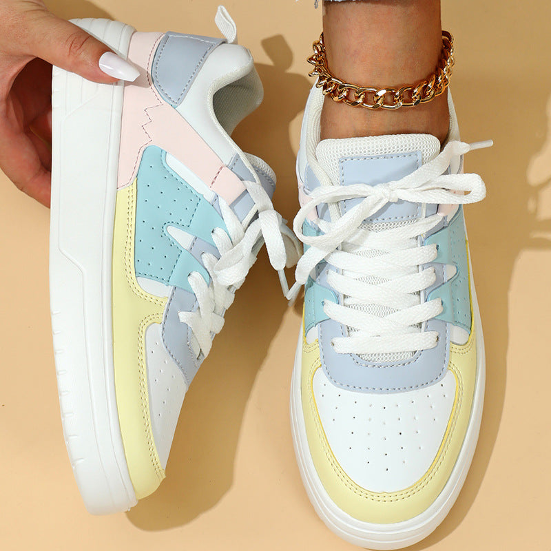 Sneakers Trendy Fashion Couple Platform Soft Bottom Comfortable Sports
