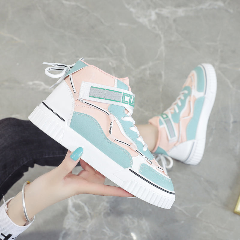 Shoes Sport All-match Student Female Whiteboard Footwear Design Style