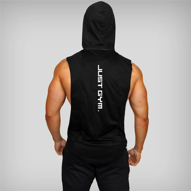 Gym Hoodies Tank Top Workout Training Body Exercise Bodybuilding Nice