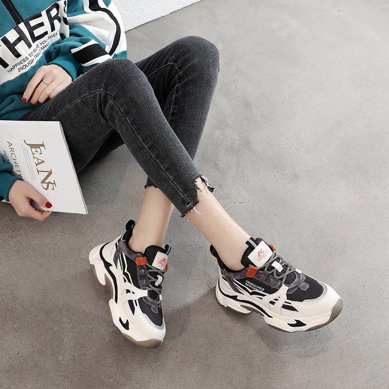 Shoes Thick-soled Sponge Cake Casual Sports Daddy Footwear Design Styl