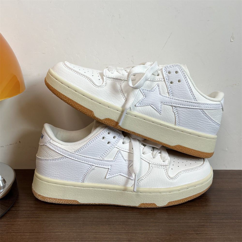 Sneakers Mens Fashion Casual Retro Low Top Flat Bottom Footwear Design