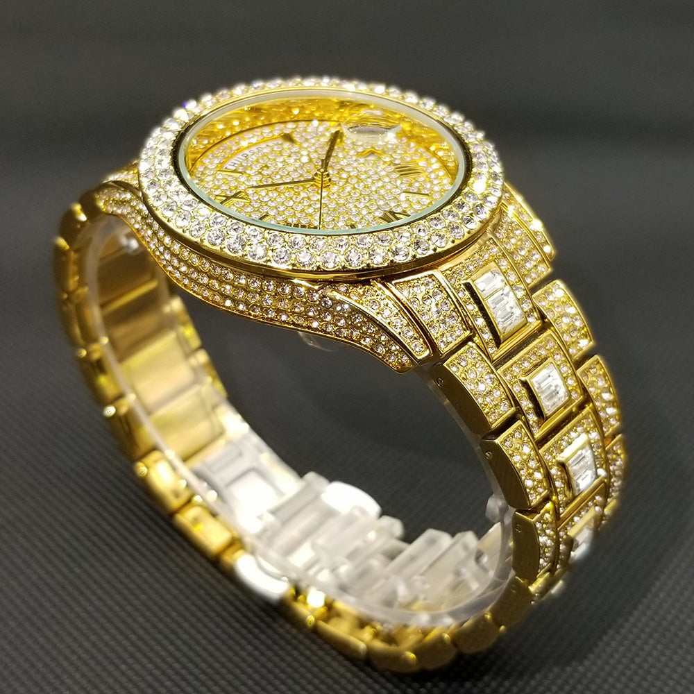 Iced Crystal Watch