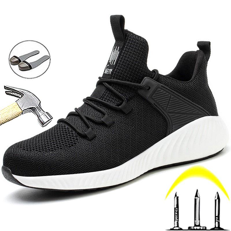 Shoes Men Protective Safety Footwear Work Running Training Workout