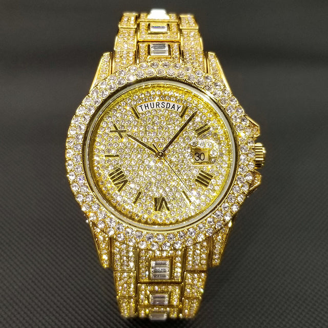 Iced Crystal Watch