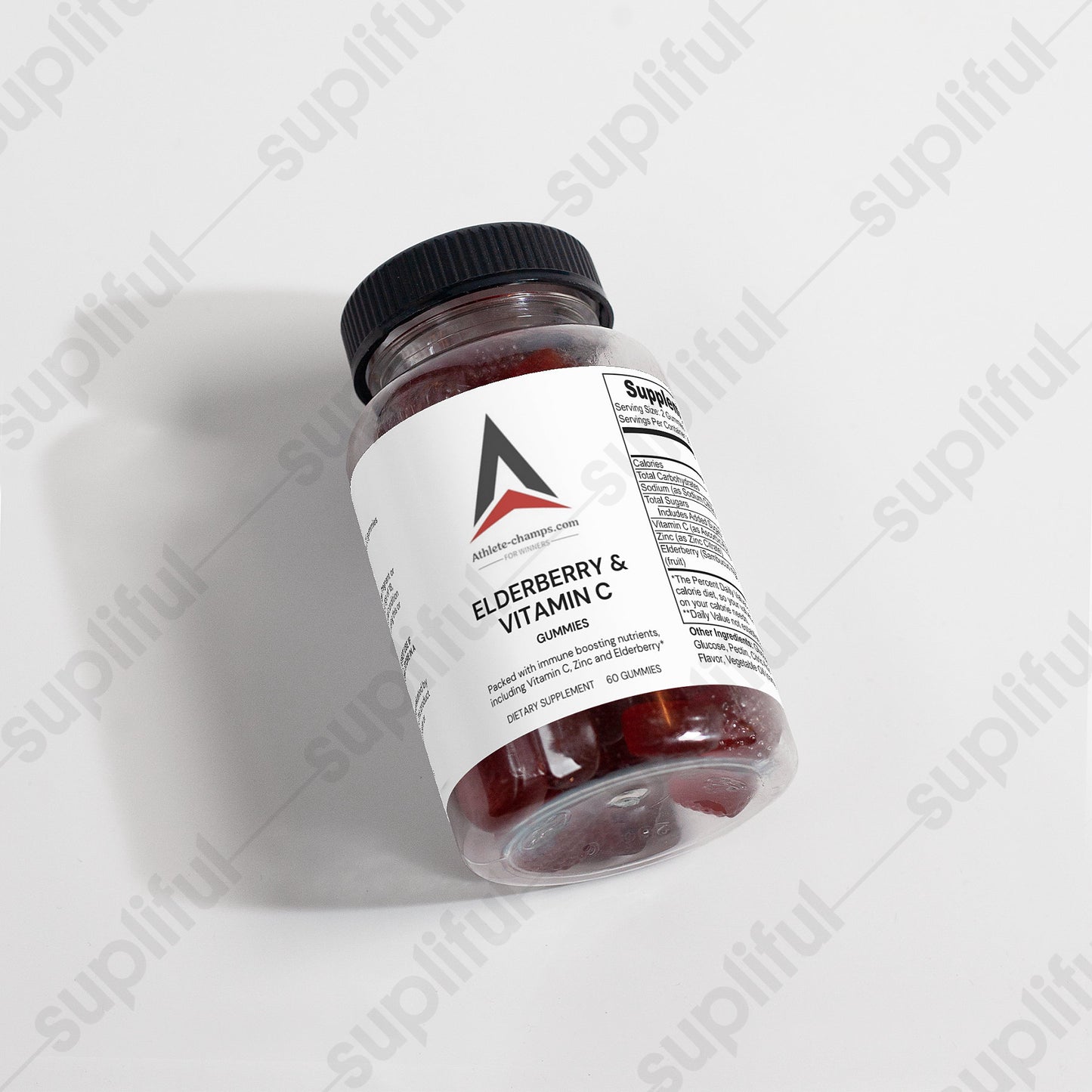 Vitamin C & Elderberry Gummies Supplements Obtain Immune Boost Mineral