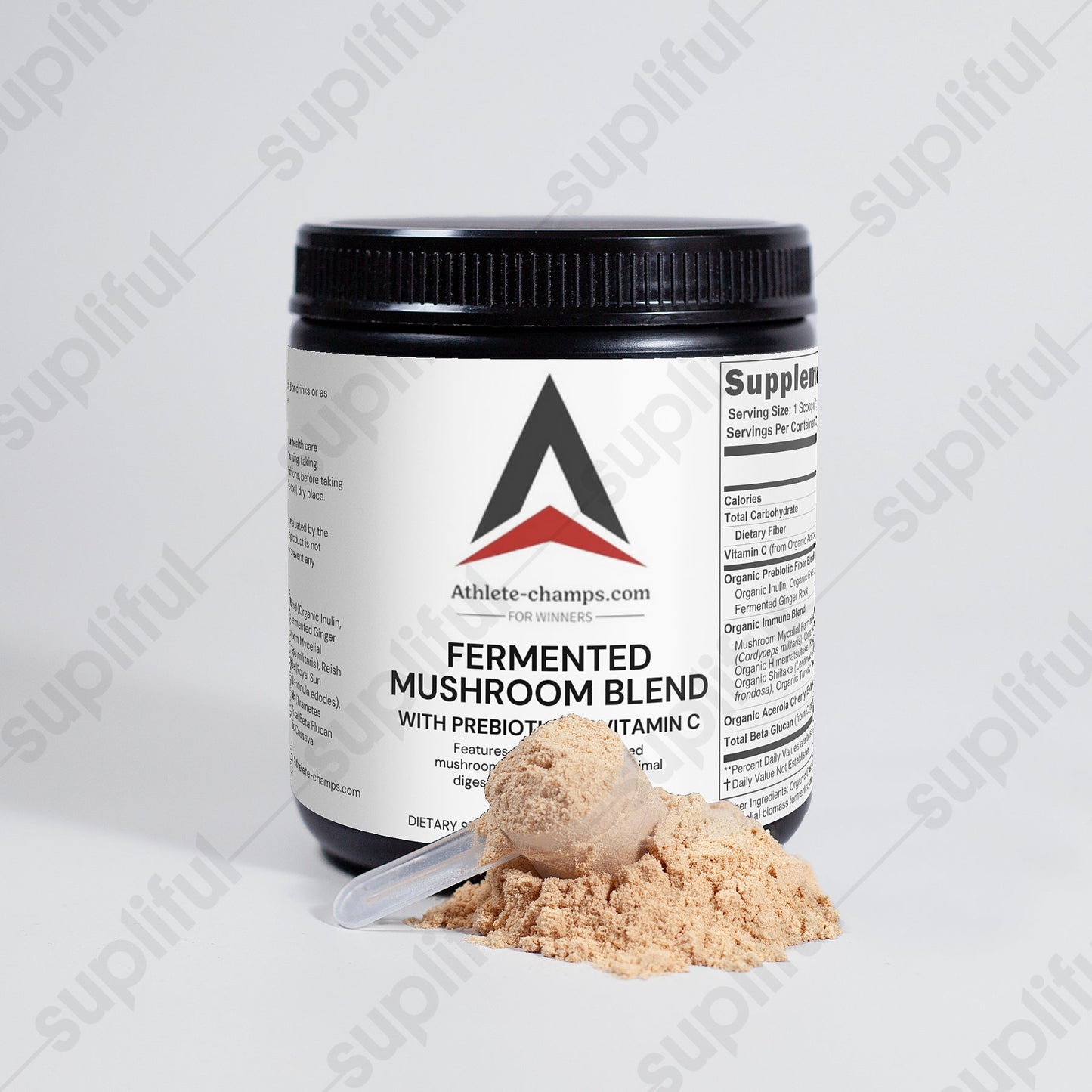 Mushroom Fermented Blend Supplement Organically Grown Premium Quality