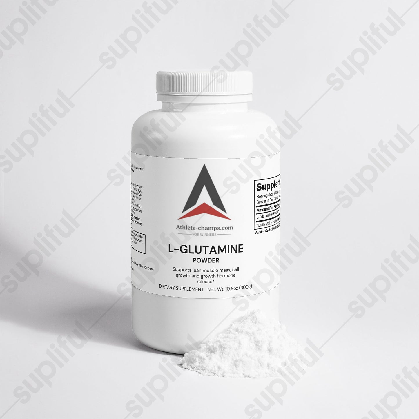 Powder L-Glutamine abundant protein in the blood highly active indivi