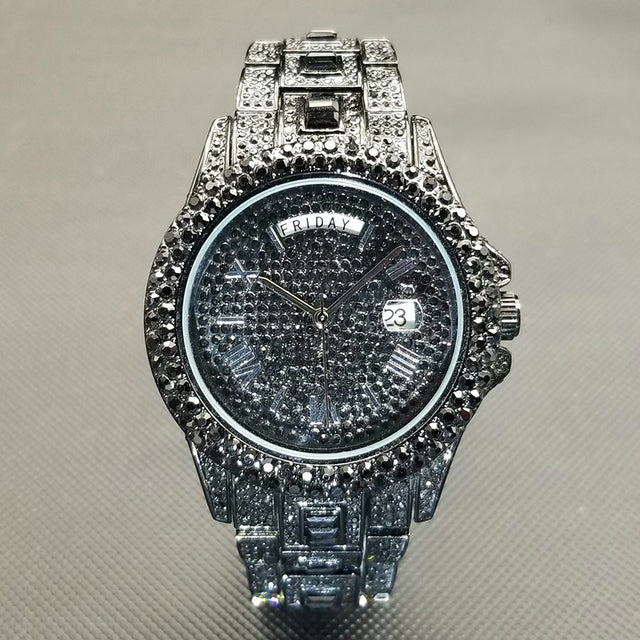 Iced Crystal Watch