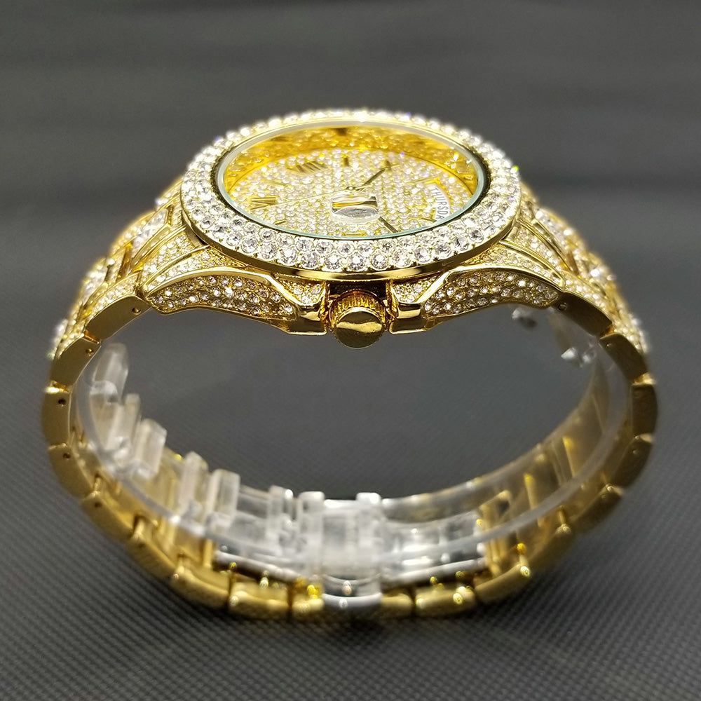 Iced Crystal Watch