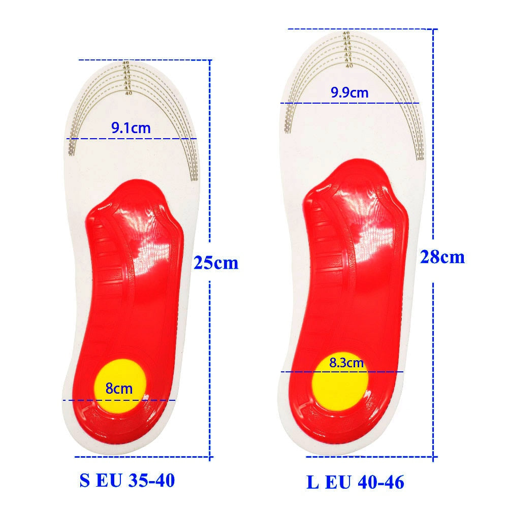 Orthotic Sport Insoles Corrective Correction Body Posture Health Good