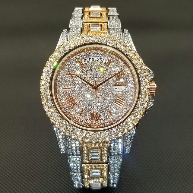 Iced Crystal Watch