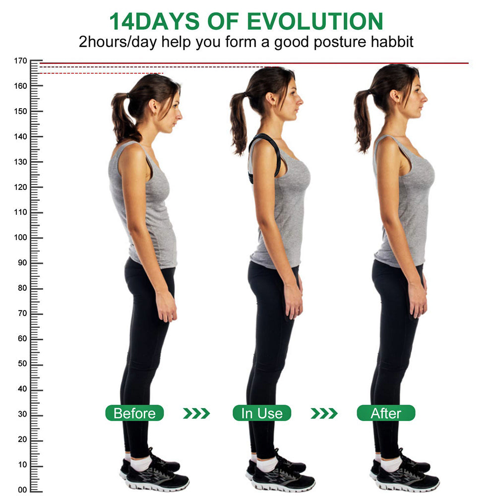Posture Corrector Corrective Body Workout Training Health Beauty Stron