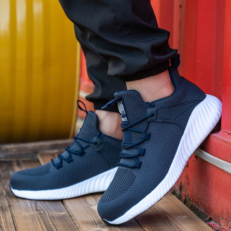 Shoes Men Protective Safety Footwear Work Running Training Workout