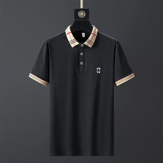 Polo 100% Cotton Breathable Brand Shirts Men's Clothing Summer Style 