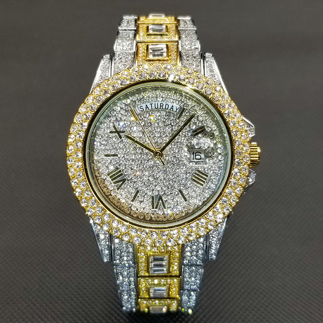 Iced Crystal Watch