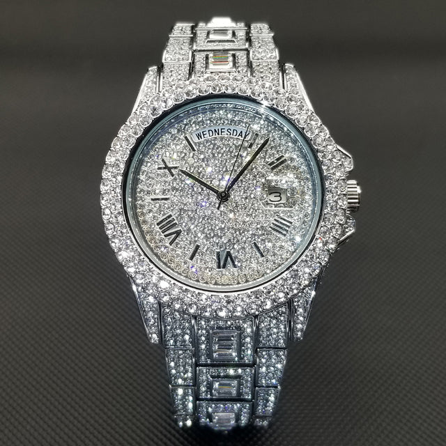 Iced Crystal Watch