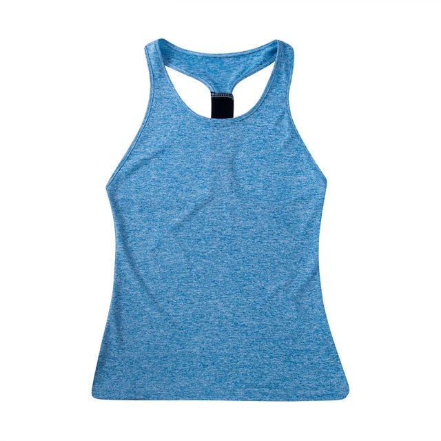Yoga Casual Sleeveless Women Shirts Work-out Training Health Design