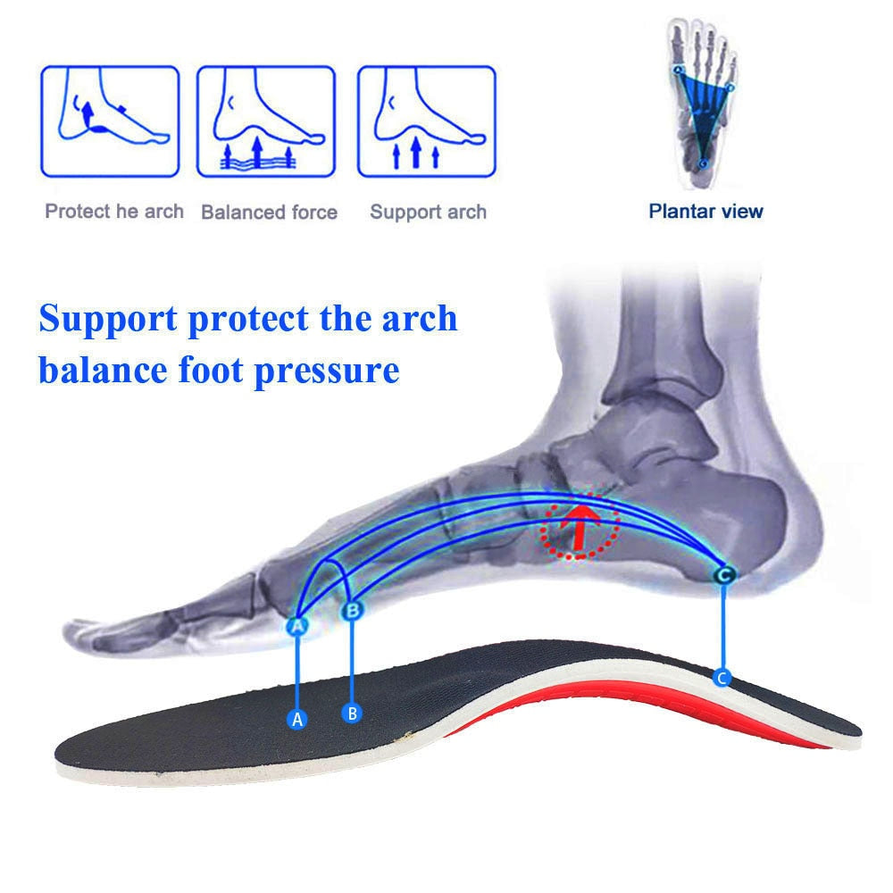 Orthotic Sport Insoles Corrective Correction Body Posture Health Good