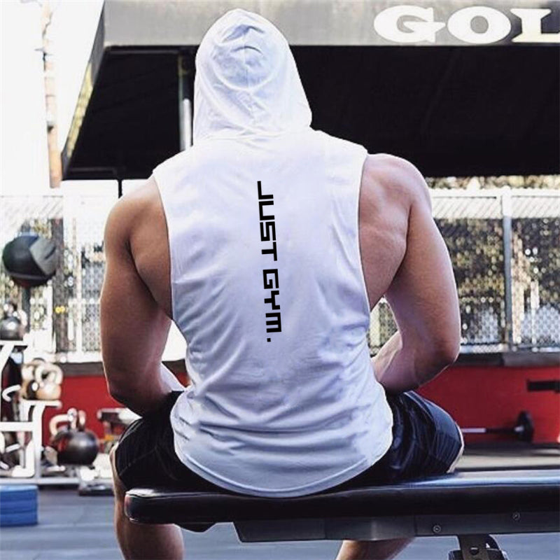 Gym Hoodies Tank Top Workout Training Body Exercise Bodybuilding Nice