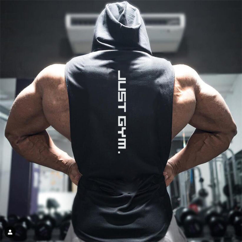 Gym Hoodies Tank Top Workout Training Body Exercise Bodybuilding Nice