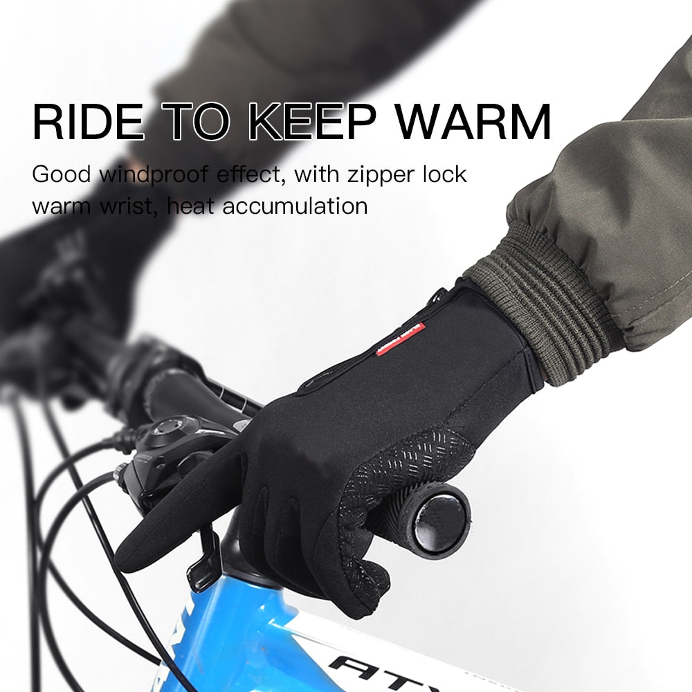 Touchscreen Unisex Thermal Full Finger Gloves Warm Mobile Phone Nice