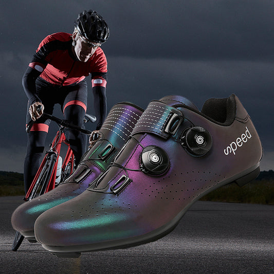 Sneakers Professional Racing Road Bike Colorful Light Breathable Self-