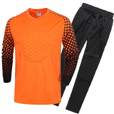 Shirt Goalkeeper Suit Longmen Football Suit Long Sleeves compression  