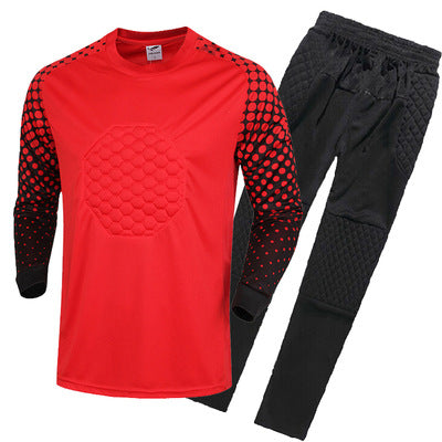 Shirt Goalkeeper Suit Longmen Football Suit Long Sleeves compression  