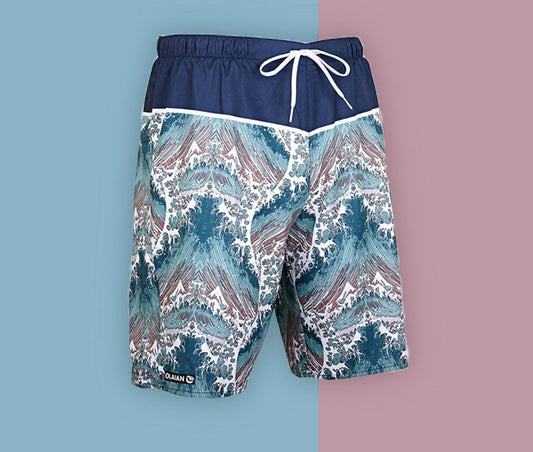 Shorts Surfing Beach Shorts Men's Quick-Drying Hot Spring Design Style
