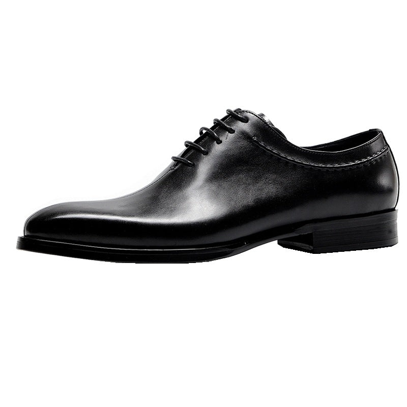 Shoe Korean Version Of Men's Business Formal Wear Wedding Shoes Trendy