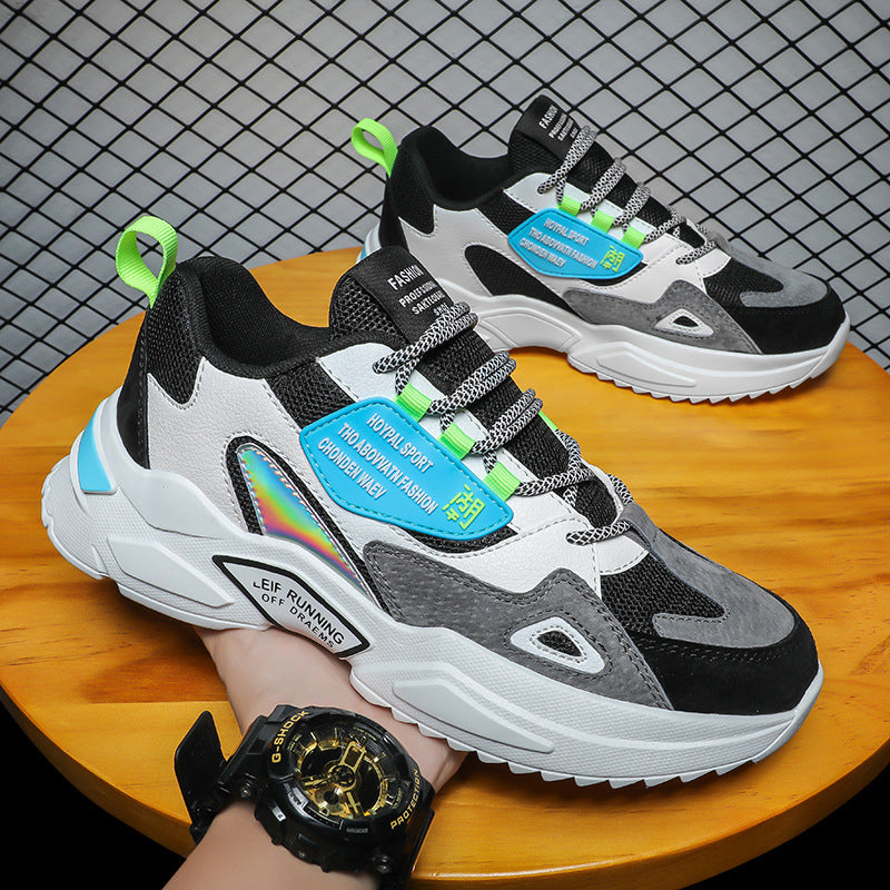 Shoes Casual White Shoes Thick Sole Daddy Tide Footwear Design Style  