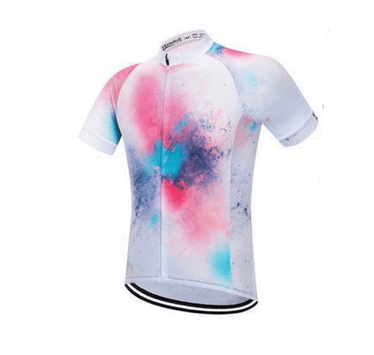Cycling Jersey - Smudge Compression Print Design Style Quick-dry Nice 