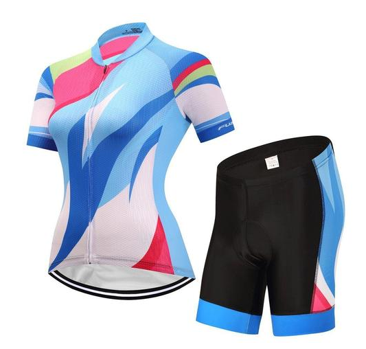 Cycling Kit - JoyfulBlue Colorfull Quick-dry Design Style Wearalble   