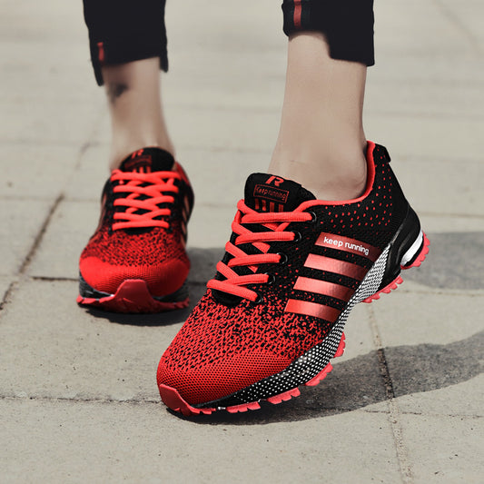 Sneakers Casual Breathable Woven Mesh Footwear Workout Training Design