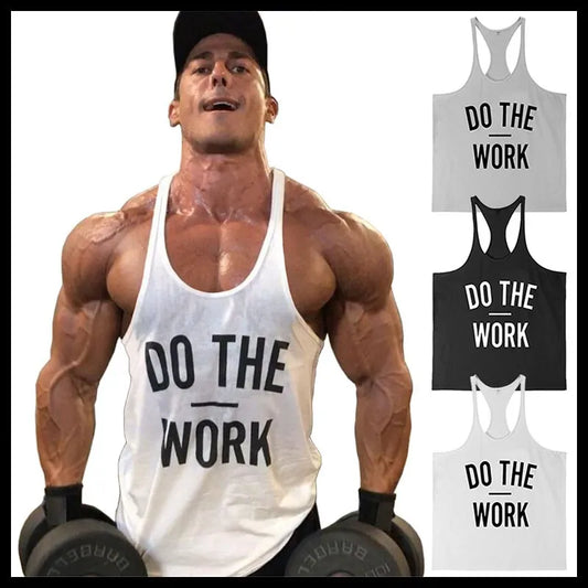 Bodybuilding Tanktop Sleeveless Shirt Workout Training Sportswear Nice