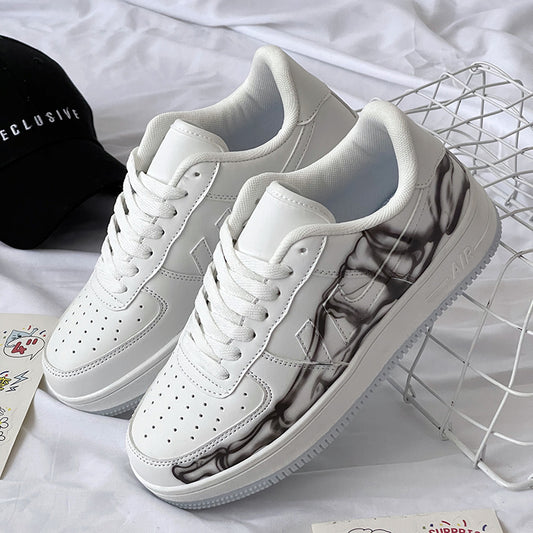 Sneakers Graffiti Niche Sneakers Breathable Trendy Student Casual Nice