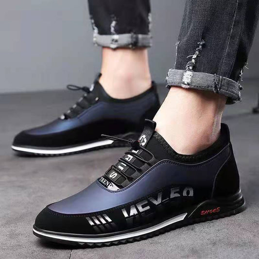 Shoes Men's Casual Shoes Fashion Slip-on Leather Footwear Design Style