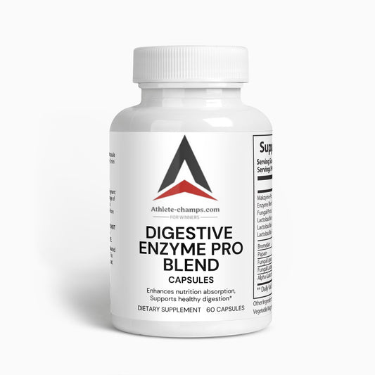 Enzyme Digestive Pro Blend Supplement Break Down Proteins Lipids Carbs