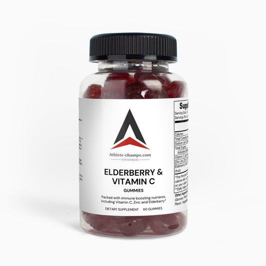 Vitamin C & Elderberry Gummies Supplements Obtain Immune Boost Mineral