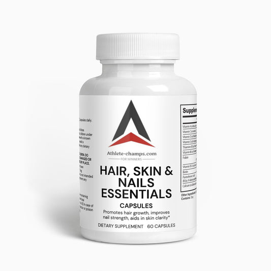 Hair, Skin and Nails Essentials supplement Vitamin B6, Folate, and Bio