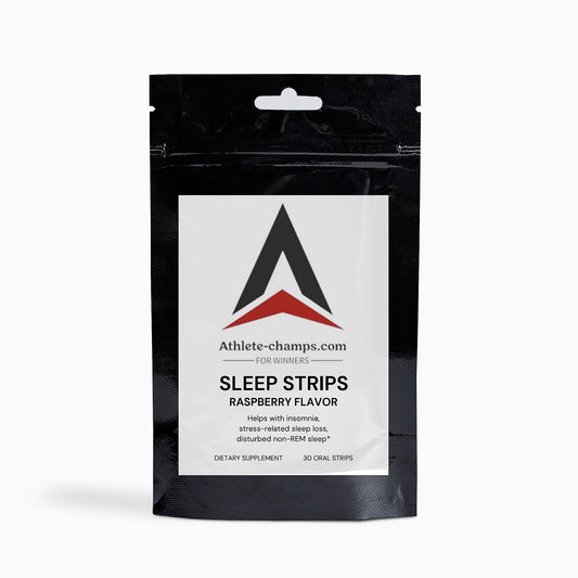 Sleep Strips Supplement Pouch Bag Insomnia Night Time Cosy Caring Bed 