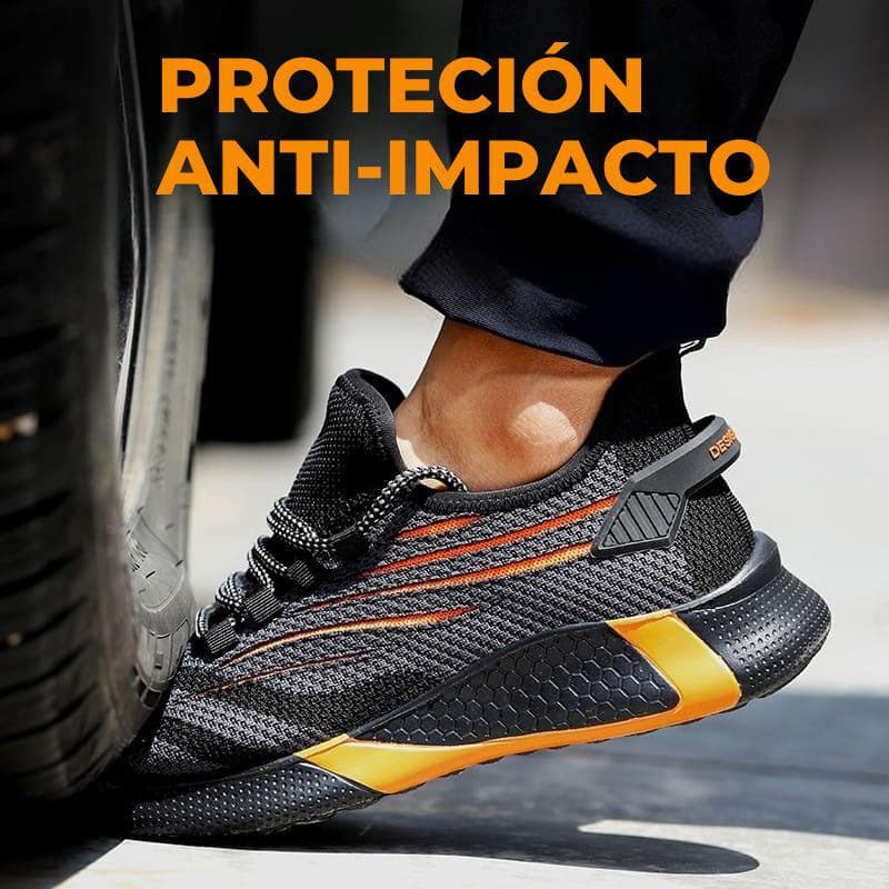Shoes Industrial Security with Cap for Men Safety Footwear Work Strong