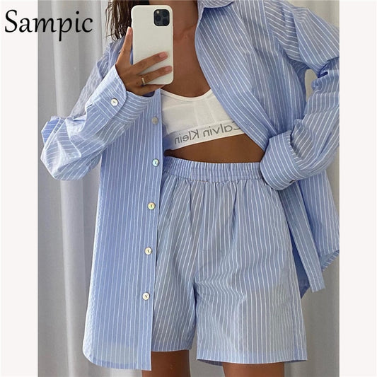 Tracksuit Sampic Loung Wear Women Shorts Comfortable Style Design Wear