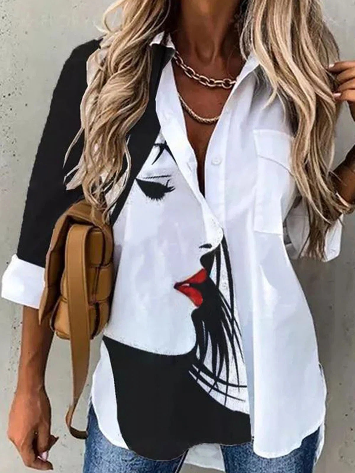 Shirt Fashion New Women Style Desing Beauty Wearable Comfortable   