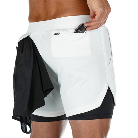 Sport Shorts Men Work-out Training Fit Fitness Comfortable Fashion Goo